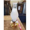 Image 1 : Coal Oil Lamp w/ Frosted Chimney