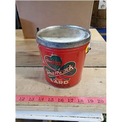 Shamrock Lard Tin