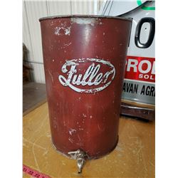 Vintage Fuller Tin Shower Pail / Tub
