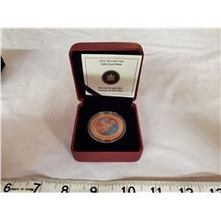 2011 50 cent gift from Santa silver