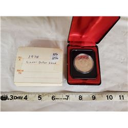 1978 $1 silver dollar