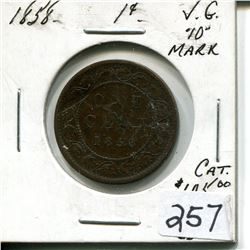 1858 large cent