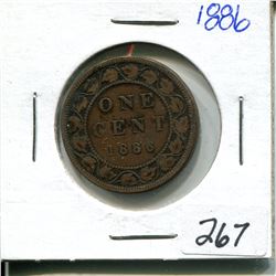 1886 large cent