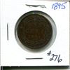 Image 1 : 1895 large cent VG