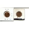 Image 2 : 1966 + 1967 one cent UNC