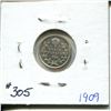 Image 1 : 1909 5 cents silver