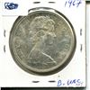 Image 2 : 1967 silver dollar UNC