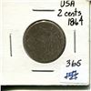 Image 1 : 1864 US 2 cents