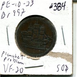 ships, colonies + commerce coin VF-20