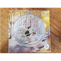 2016 $25 find silver woodland elf