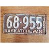 Image 1 : 1931 Saskatchewan license plate
