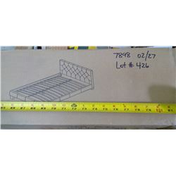 NEW Bed Frame & Rails - 60" see box dimensions