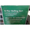 Image 5 : NEW 4-Tier Rolling Cart see box dimensions