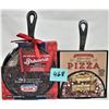 Image 1 : 2 New cast iron skillet baking kits - Brownie & chocolate pizza