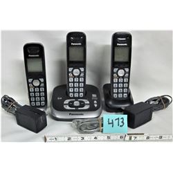 Panasonic caller ID talking phone/extension plus extra phone