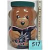 Image 1 : Rare Kraft New York Rangers NHL glass bear bank/uniform