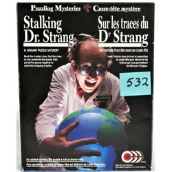 1991 500 piece puzzling mysteries 'stalking Dr. Strange' puzzle