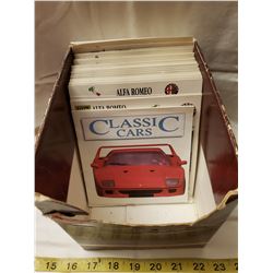 Classic Collectable Car Cards