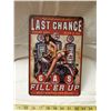 Image 1 : Last Chance tin sign
