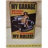 Image 1 : My Garage tin sign
