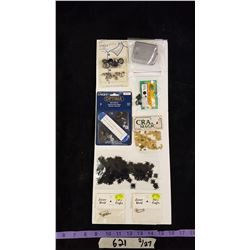 Lot Buttons & Sewing Supplies