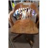 Image 1 : Vintage Wooden Chair (Swivel)