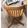 Image 2 : Vintage Wooden Chair (Swivel)
