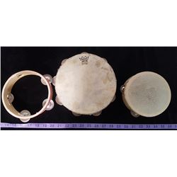 3 X Tamborenes 1 X 8" 2 x 6"