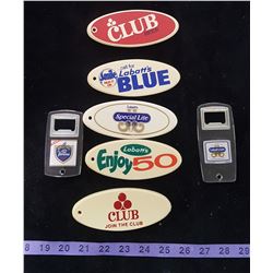 7 X Vintage Beer Bottle Openers