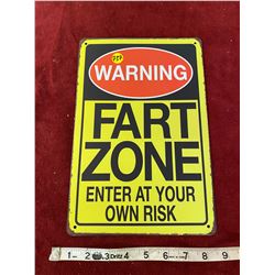 Reproduction Tin Sign 12"x9"