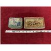 Image 1 : (2) Cigarette Tabaco Tins
