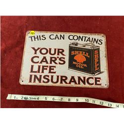 Reproduction Tin Sign 12"x9"