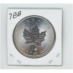2014 Canada 5$ Coin - 1oz. Fine Silver .9999