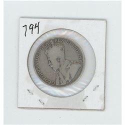 1914 Canada 50 Cent Coin