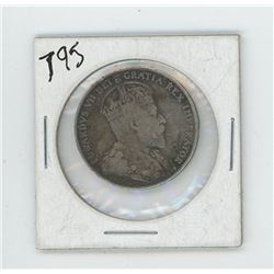1907 Canada 50 Cent Coin