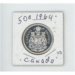 1964 Canada 50 Cent Coin