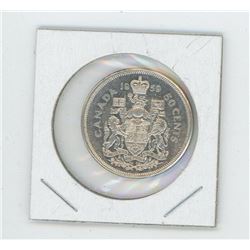 1959 Canada 50 Cent Coin