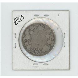 1906 Canada 50 Cent Coin