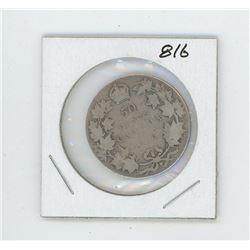 1910 Canada 50 Cent Coin
