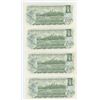 Image 2 : (4) 1973 Canada 1$ Bills