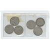 Image 2 : (6) 25 Cent Coins (1930's-50's)