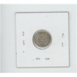 1914 AU Canada 5 Cent Coin