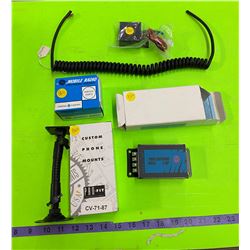 Lot of Electrical Items & Phone Mount