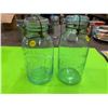 Image 1 : 2 Vintage Blue Sealer Jars