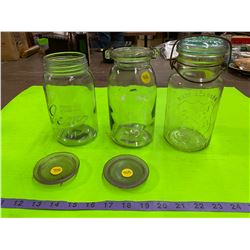 3 Lift Top Sealers & Purple Lids