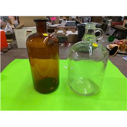 2 Glass Jugs