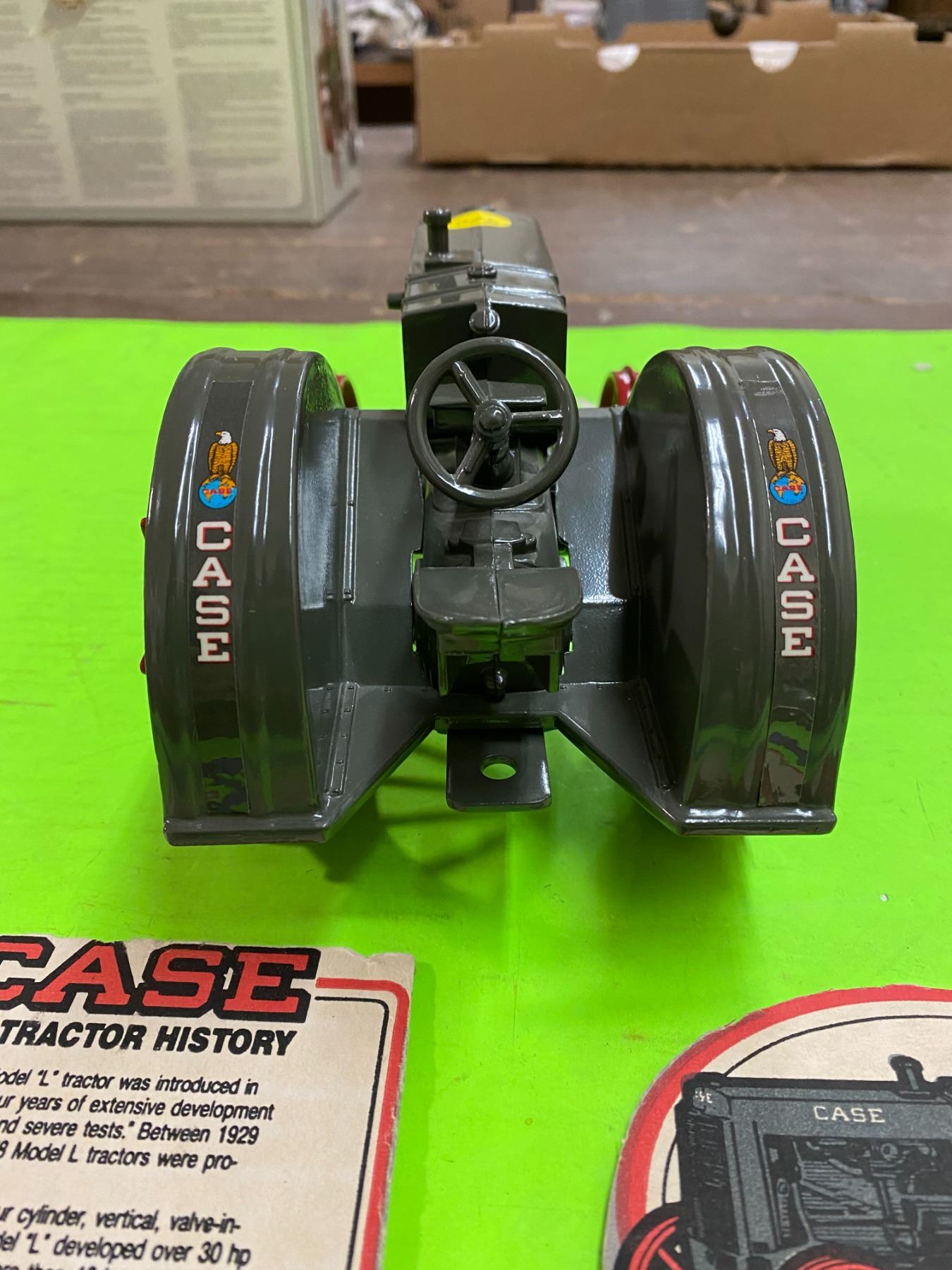 CASE Steel Wheel Toy Tractor "L" Series