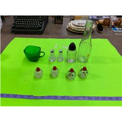 Salt & Pepper Shakers & Ketchup & Creamer