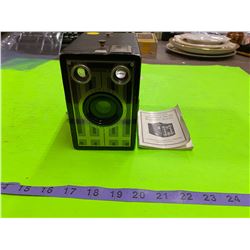 Brownie Jr. Box Camera With Instructions