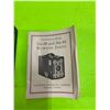 Image 4 : Brownie Jr. Box Camera With Instructions